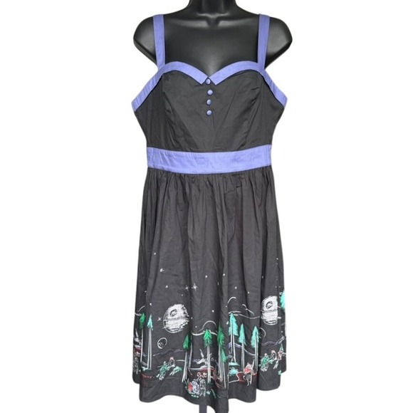 Her Universe Dresses & Skirts - New Her Universe Star Wars Endor Landscape Dress Sz L Summer Convention Exclusiv